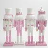 Nutcrackers Festive Christmas Home Decor Wood Walnut Cracker Soldier Puppet