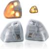 2 Pcs LED Side Mirror Turn Signal Lights Left/Right Fits for RAM 1500-5500 2010-2018 OE 68302828AA/2829AA