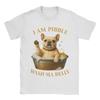 Lustiges Pibble Meme Wasch meinen Bauch T-Shirt für Männer Frauen Grafikdruck T-Shirts Baumwollkleidung
