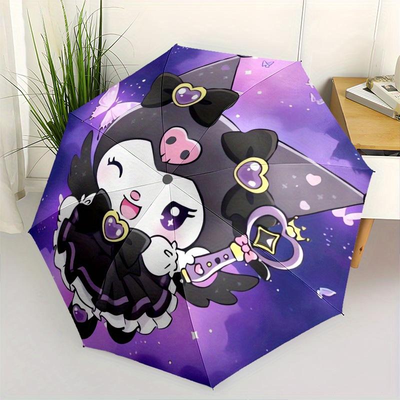 1pc  Magical Pastel Fantasy Character  Umbrella with Plastic Handle,Suitable for All Seasons Home Travel Outdoor UmbrellaSanlio059