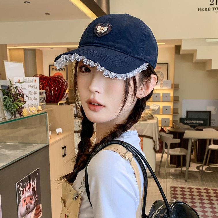 Spring And Summer High-End Baseball Cap, The Wind Is Gentle And Sweet, And The Face Is Small. Sunshade Peaked Cap Woman