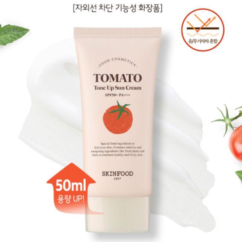 SKINFOOD Tomato Tone-Up Sun Cream SPF50+ PA+++ 50ml