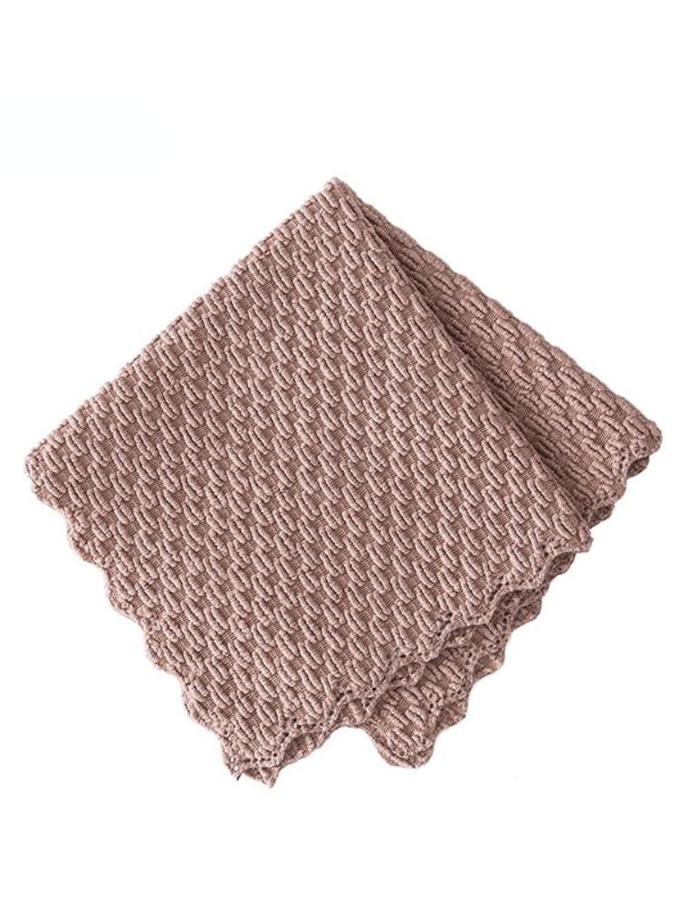 1Pcs Kitchen Supplies Cleaning Towel Super Absorbent Multifunction Wiping Rag  Cloth Polyester/Nylon Anti-grease kitchen
