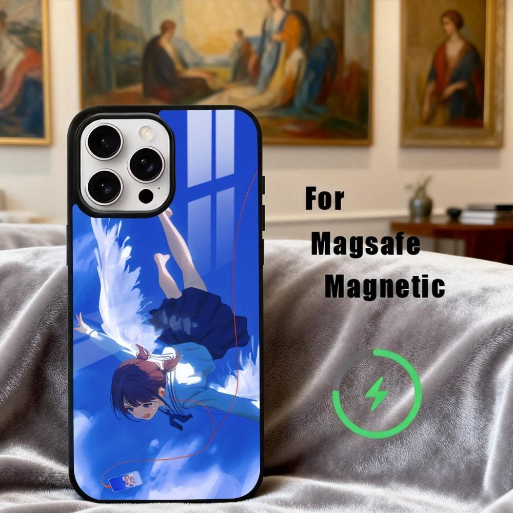 Anime G-GIRLS B-BAND C-CRY Phone Case For iPhone17,16,15,14,13,12,11 Plus,For Magnetic Wireless Charge Cover