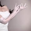 Erwachsene Frauen Cosplay Handschuhe Lange Sexy Abend Performance Hochzeitskleid Handschuhe