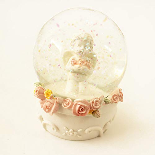

Angel Figurine Rose Angel Snow Globe Object Angel