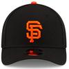 New Era San Francisco Giants MLB 9Forty M Adjustable Crown Unisex Tara One Size Cap, Black, Unica, Black,