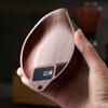 Gewichtsskala LED Digitalanzeige Kaffeeskala Präzise Berührungsempfindliche Kaffeebohnenschale Rutschfeste Basis Teeblätterskala Barista