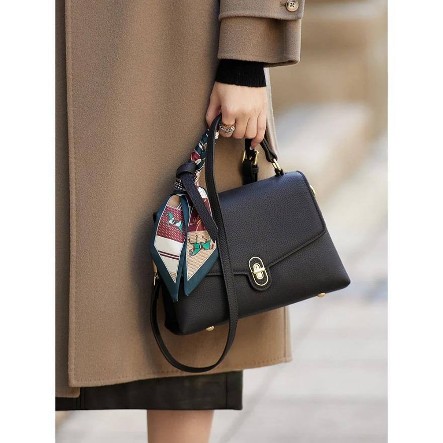 Limited original brand women's bag genuine leather shoulder bag messenger bag cowhide bag for women crossbody style