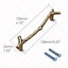 KAK Fashion Tree Branch Furniture Handle 96mm 128mm Black Silver Bronze Kitchen Cabinet Handles Drawer Knobs Door Pulls Hardware