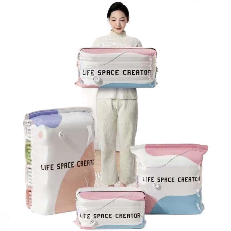Thickened Vacuum Seal Storage Bag: Dust & Moisture Resistant for Quilts & Clothes