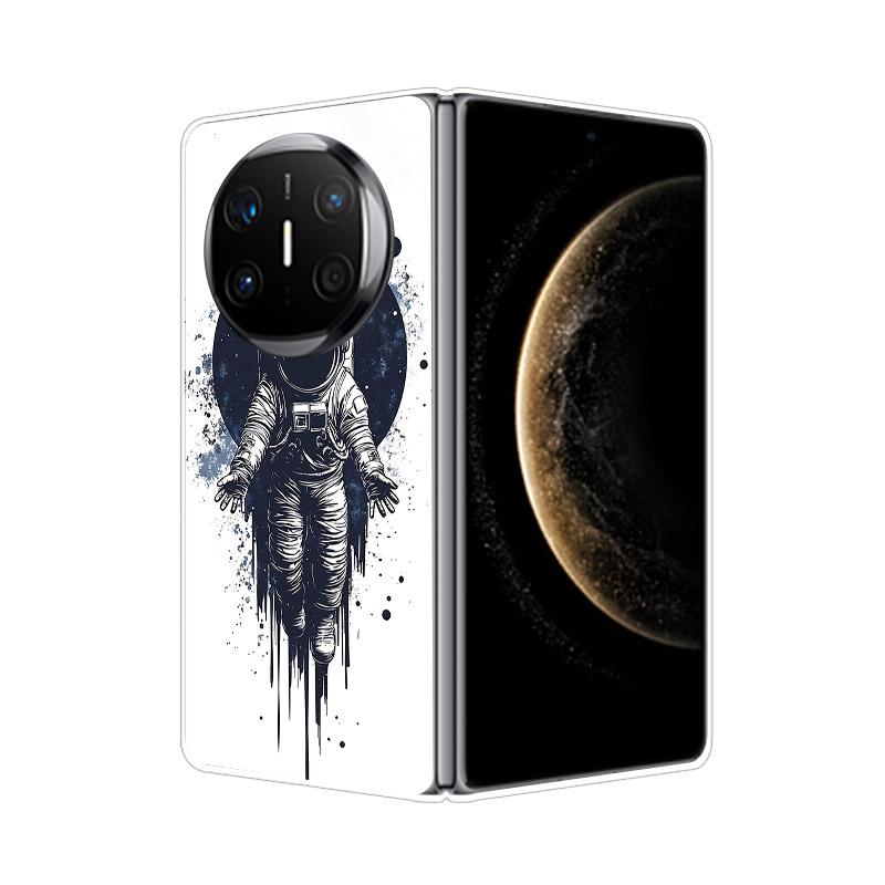 For HuaWei Mate X6 Case Marble Soft Hard PC Shell Back Cover For HuaWei Mate X3 X5 X6 X2 Full Coverage Phone Shell MateX6 Capa