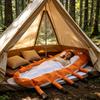 Caterpillar Shaped Sleeping Bag with 3D Design Plush Material and Soft Padded Interior for Indoor and Outdoor Portable Use