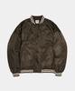 Crew Members Only Basic Stadium Jacket Brown