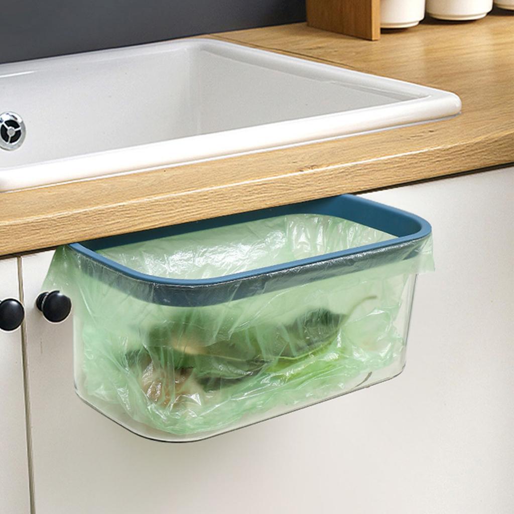 Hanging Kitchen Trash Can Plastic Storage Box Large Capacity Countertop Hanging Kitchen Compost Bin