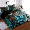 Glaring Leopard 3D Print Bedding Set Soft Comfortable Duvet Cover King Queen Twin Single Size Bithday Gift for Boys Room Decor