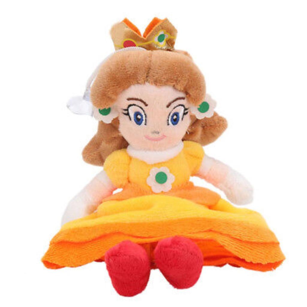 

Bros Super Mario Plush Toy Princess Peach Daisy Rosalina Stuffed Doll Sucker Daisy