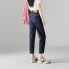 SOFSIL Women's High-Waisted Cropped Slim Jeans