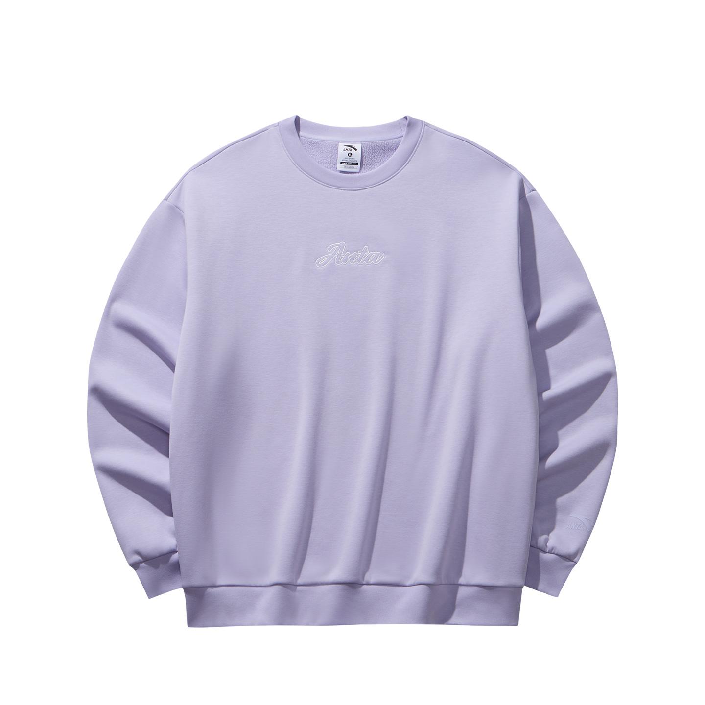 Anta Sweatshirt Unisex Dusty Light Purple 972618704N-7 L