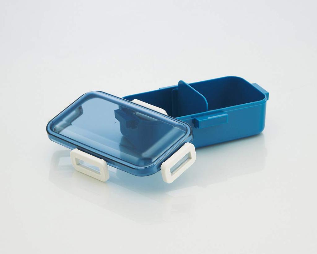 Skater Antibacterial Fluffy Lunch Box 530ml Retro French Navy Made In Japan Ag+ PFLB6AG-A