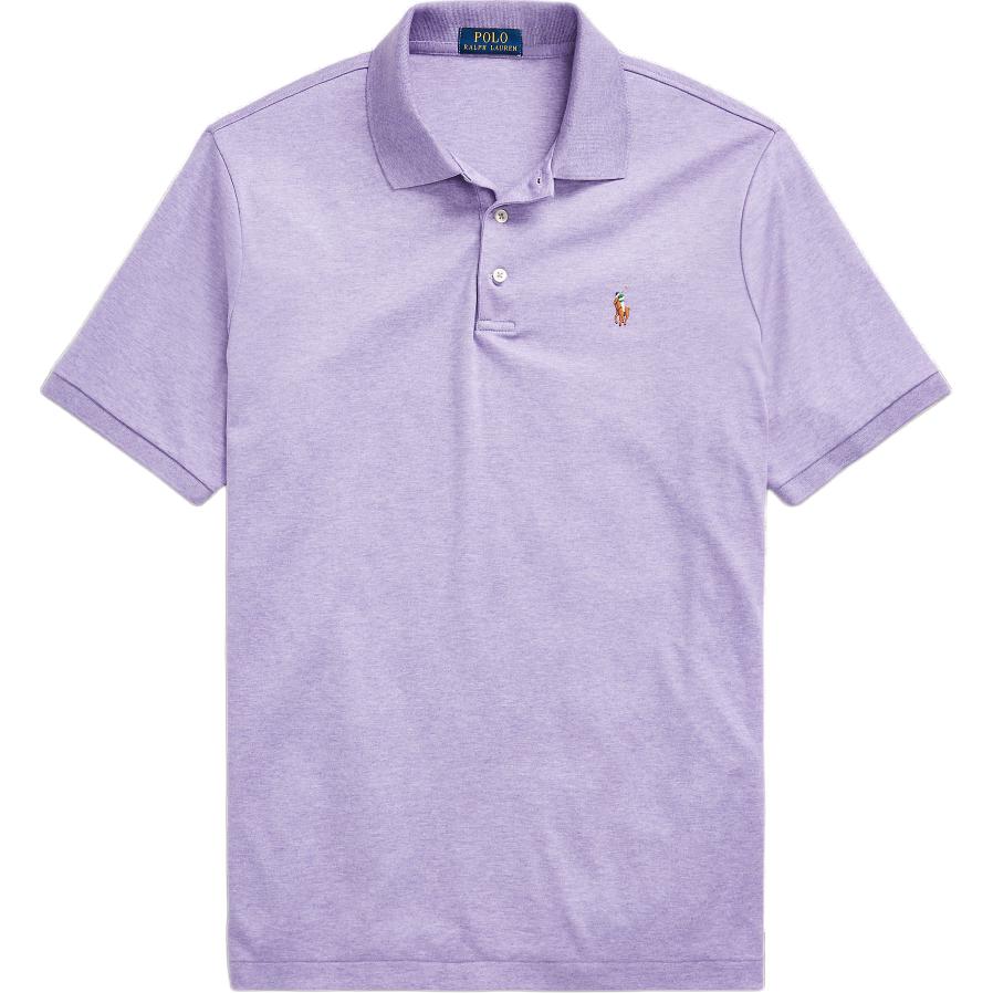

Polo Ralph Lauren Маленький Пони Вышитый Повседневный Slim Fit Рубашка Поло с Коротким Рукавом Мужские Топы Сиреневый MNPOKNI1N821143-500 M