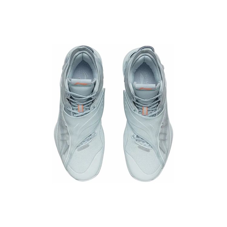 Li Ning Cicada Wing Comfortable Sports Shock Absorption Anti-Slip Wear-Resistant Breathable Support Mid-Top Basketball Shoes ABAR081-4