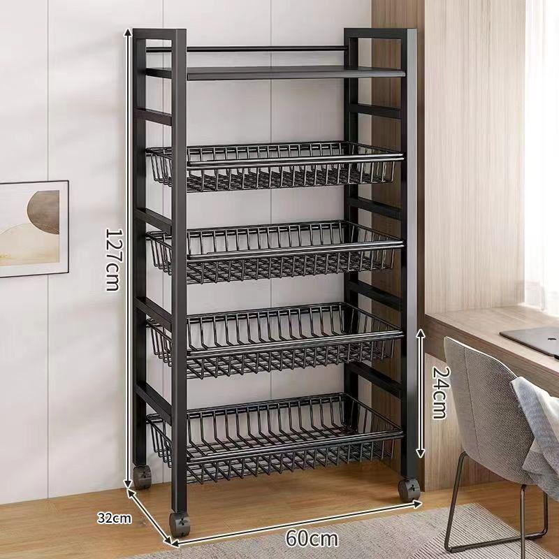 Multifunctional Kitchen Storage Rack for Vegetables and Fruits