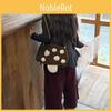 Shape Children Mushroom Plush Single Shoulder Crossbody Bag For Gift School