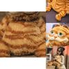 Animacinis Garfieldas Pliušinis Žaislas Storas Katė Minkštas Kimštas Gyvūnas Pagalvė Lėlė 12-18 Colių**