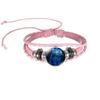 Das Hexenjäger-Team Armband, Zeitstein-Armband, Modisches Rosa-Schwarzes Armband