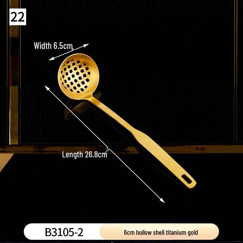 

Ru Han Thickened Stainless Steel Soup Ladle with Strainer