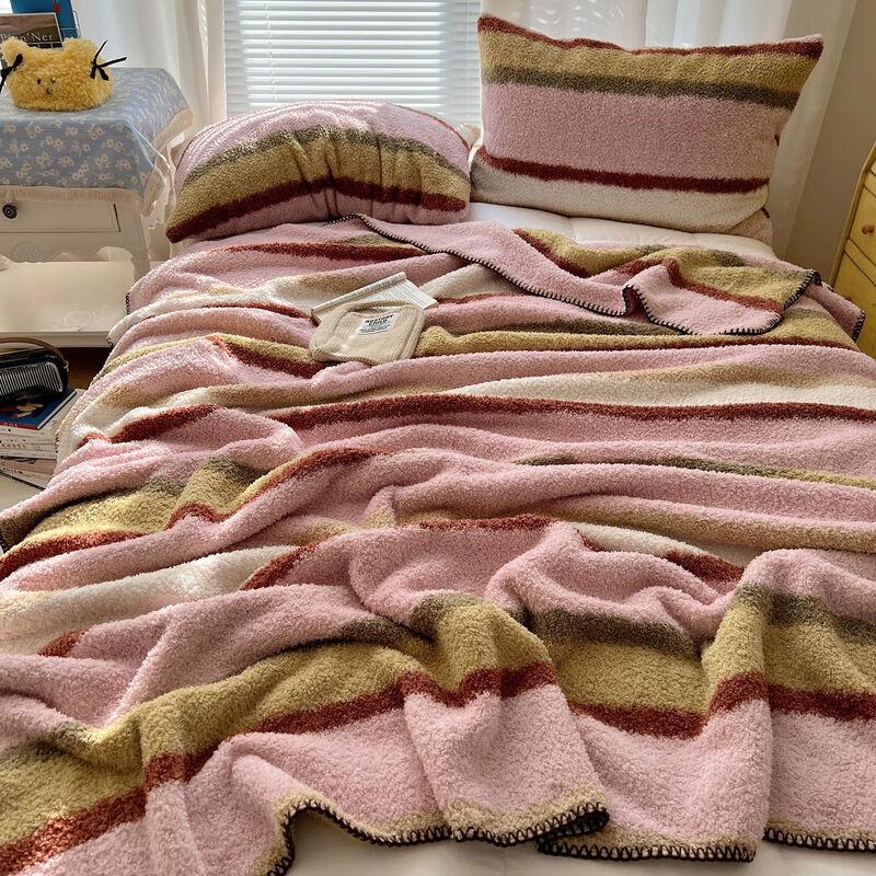 GPPNKC Thickened Sunflower Pattern Nap Blanket