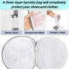 exquisite mesh laundry bags - versatile shoe and clothing washing bags - prevent tangles - a time-saving solution