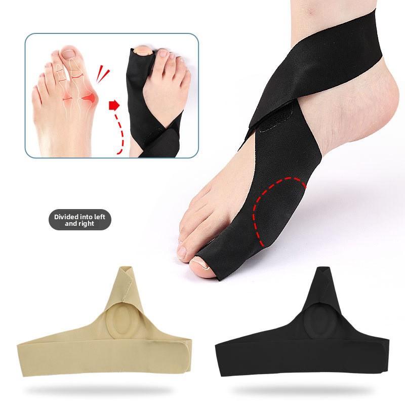 New Day and Night SEBS Big Toe Orthopedic Cover, Hallux Valgus, Toe Splitter, Cross Strap Fit Foot Guard