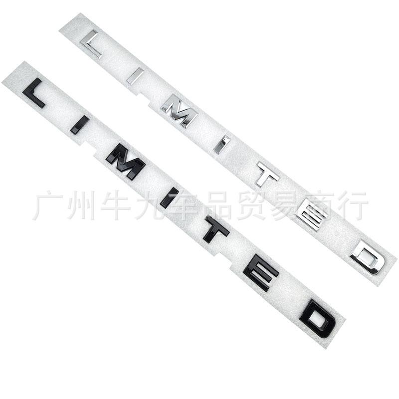 Suitable for F150 car logo F150 LIMITED cover car logo ABS body side label, pickup truck labeling