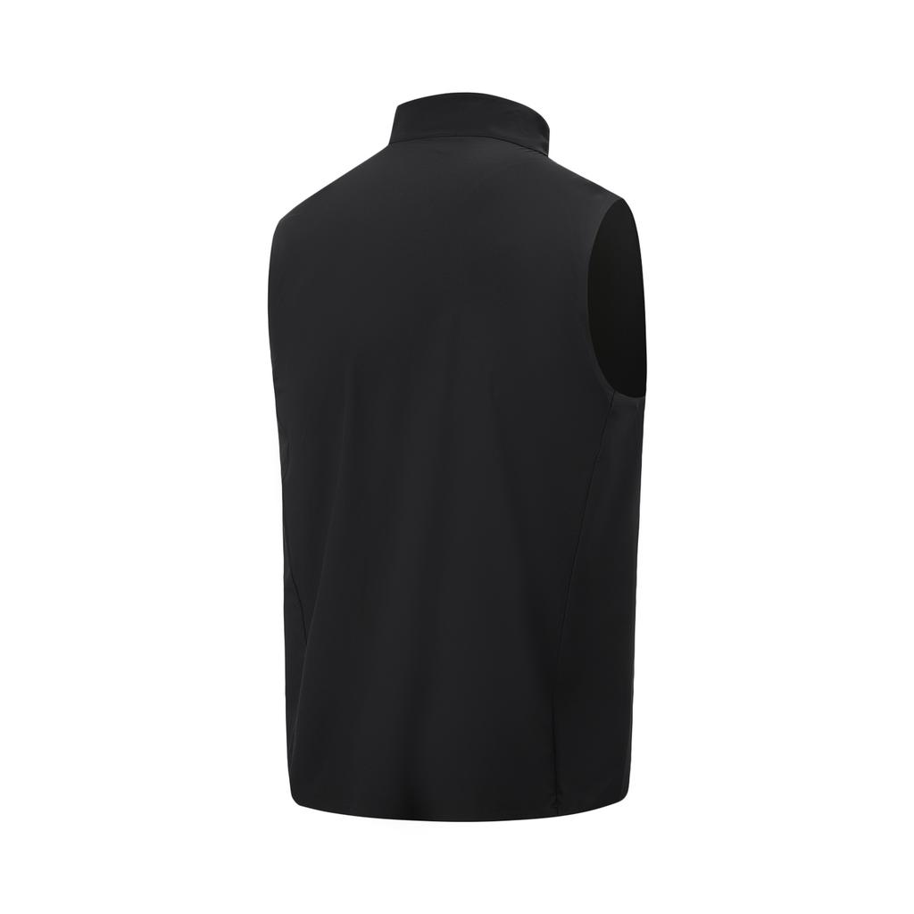 Li-Ning Gold Label Solid Color Stand Collar Casual Vest Men Vests AMDW039-3