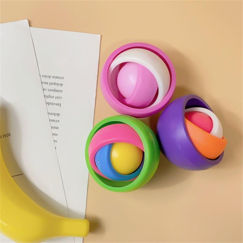 Hand Spinner Gyroscope 3D Balls Spinning Top Sports Toys Fidget Spinners  Kids Adults