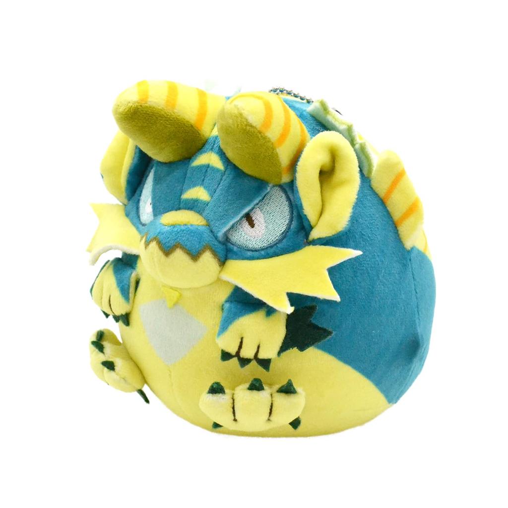 Capcom Monster Hunter Fuwatama Plush Toy Mini Zinogre Approx. H120 x W120 x D130mm Made of Polyester