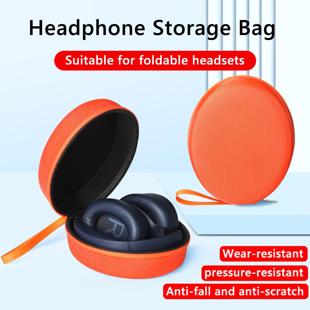 EVA Hard Carrying Case Shockproof Headphone Case Anti-drop Protective Case Anti-scratch Waterproof for Sony WH-1000XM4 WH-CH520