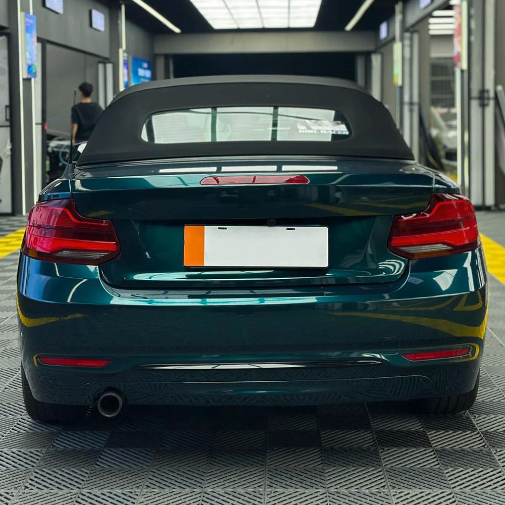 

Car Sticker British Racing Green Metallice Car Wrap Film PET Sticker Bubble Free Auto Decals Car Accessories Exterior Interior 10cmx152cm