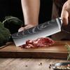 Nóż szefa kuchni ze stali nierdzewnej z uchwytem z niebieskiej żywicy, do krojenia mięsa, owoców, wielofunkcyjny nóż kuchenny do odkostniania, 10 zestawów noży