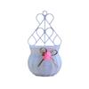 Nordic Plastic Hanging Flower Basket, Minimalist Wall Mounted Planter for Artificial Flowers Indoor Home Decor Supplies
