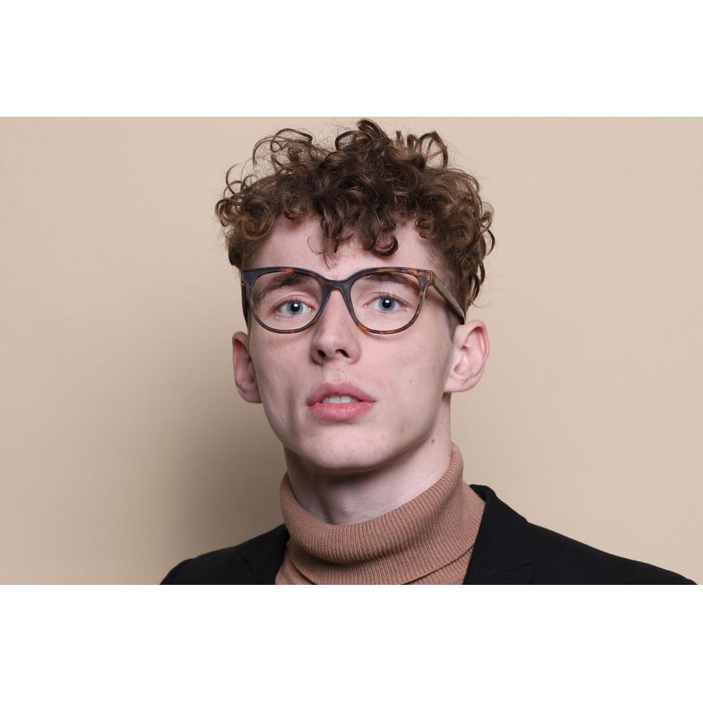 Full Rim Oval Tortoise Smartbuy Collection Kram Ac393a Fashion Unisex Eyeglasses
