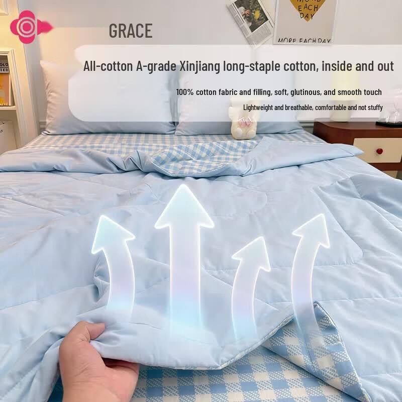 Grace 7A Antibacterial 100% Cotton Summer Quilt