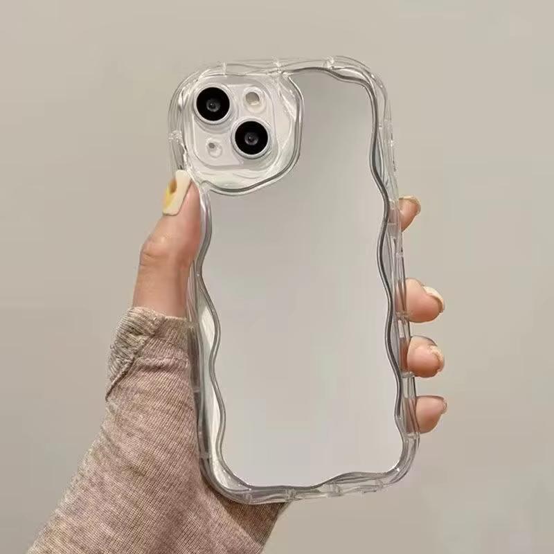 Make Up Mirror Phone Case for Xiaomi Redmi Note 14 13 12 11 Pro Plus 4G 5G 12S 11S 10S 10 9 9S 8 10C 10A Casing Cat Soft Cute
