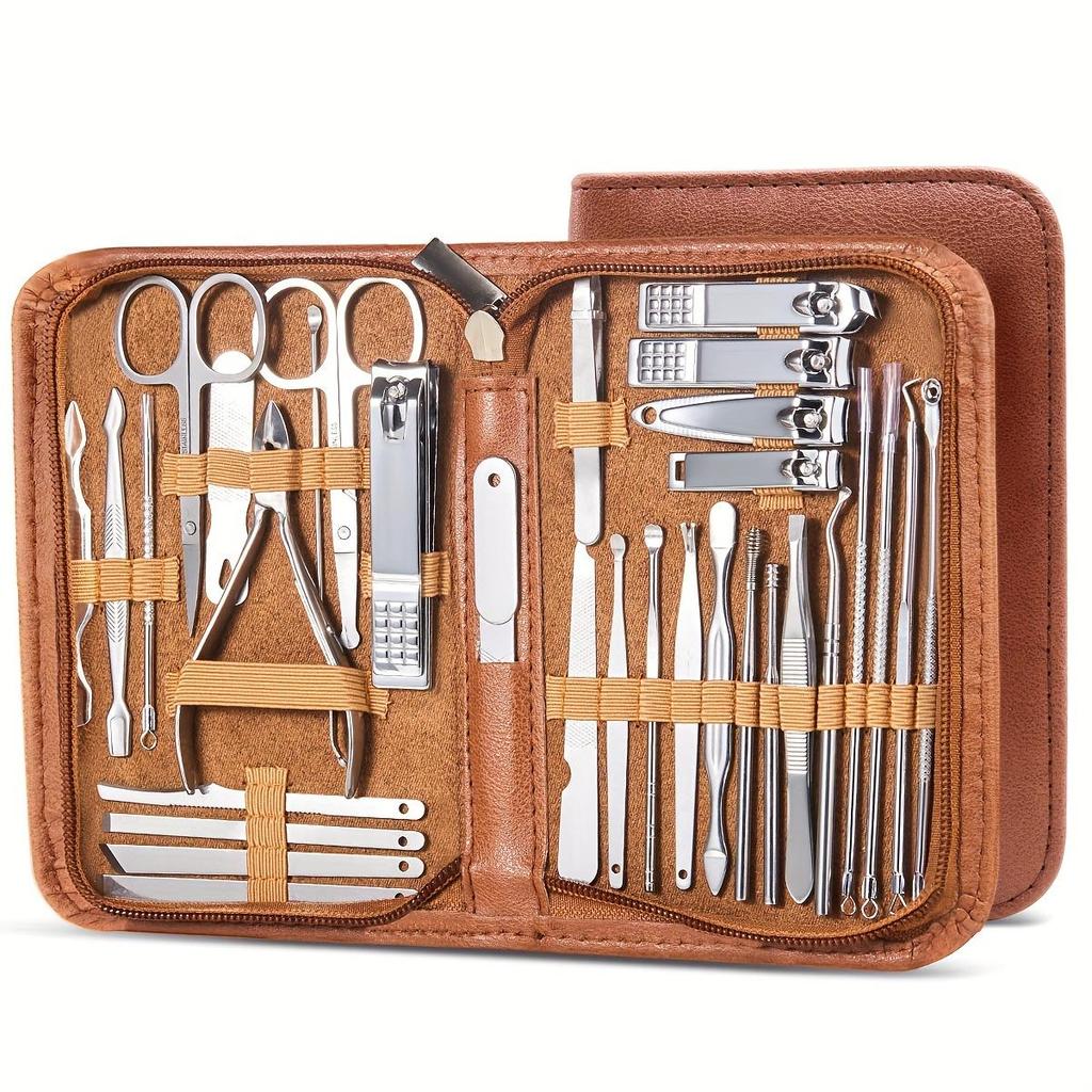32 Sets Stainless Steel Manicure Set Professional Manicure Knives Nail Tools