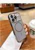 Apple 17 Pro Max Electroplated Magnetic Case with AG Frosted iPhone 16 Full Lens Film