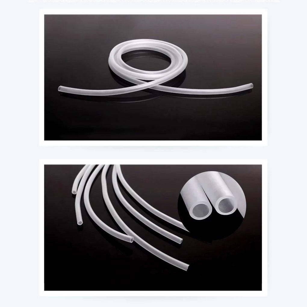 Aquarium Air Line Tubing Clear PVC Hosing Elastic Silicone Hose for Fish Tank Oxygen Pump 5m