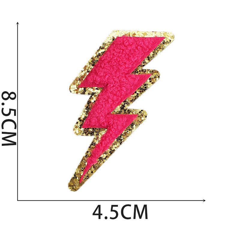 New Embroidery Cloth Sticker Rainbow Patch Sticker Love Smiley Face Computer Embroidery Chapter Boy Bag Decoration Towel Embroidery Shell