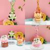 Swim Charming Resin Ring Keychain For Pool Parties With Fun Dog Bear Styles Panda